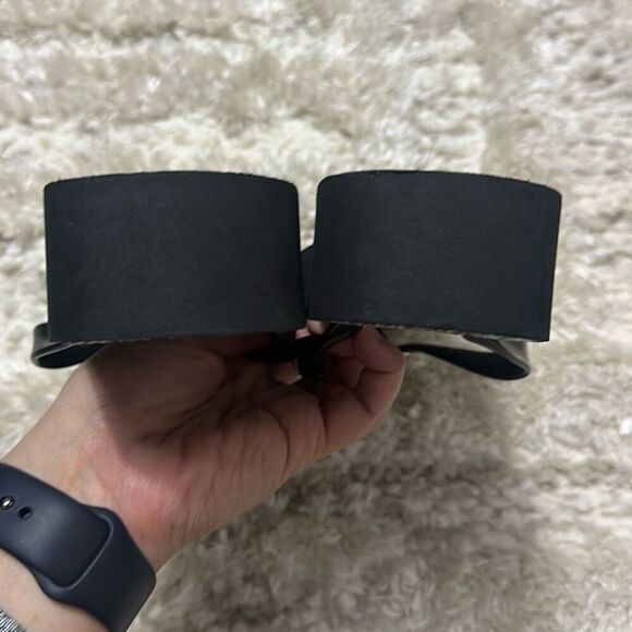 Brighton Malibu Black/White Rose Print Wedge Sandals Women’s Sz 7 - Picture 9 of 11